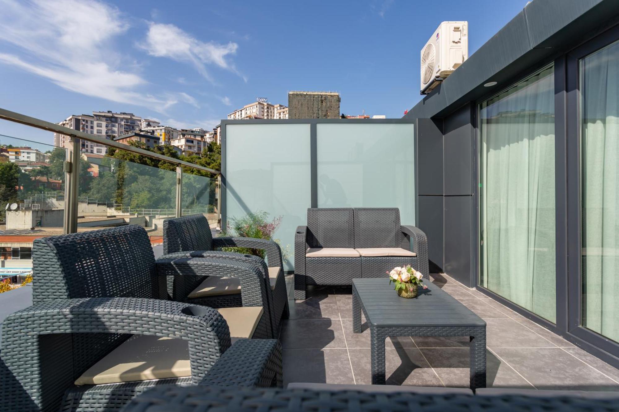 Atm Suit Otel Isztambul Kültér fotó